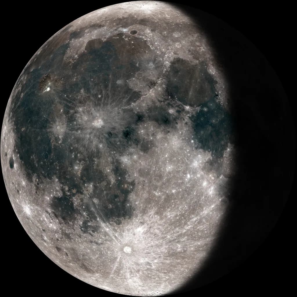Abnehmender Mond